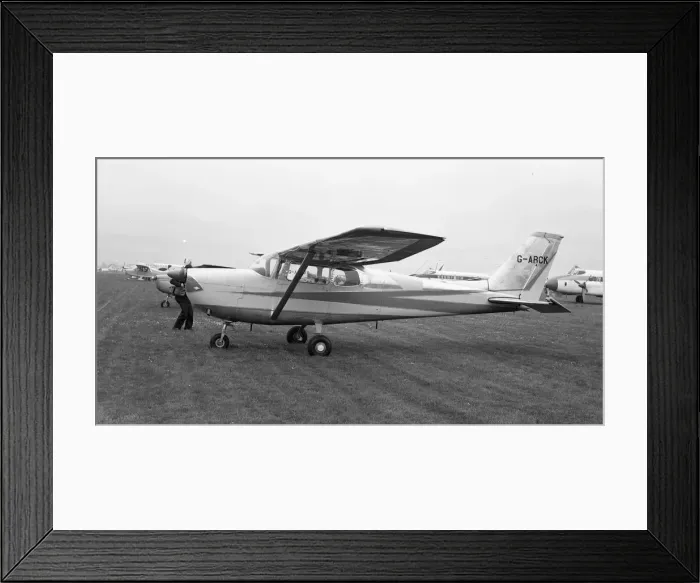 Framed Print : Cessna 175 G-ARCK Framed Print : Cessna 175 G-ARCK
