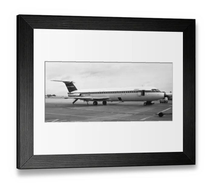 Framed Print : BAC One-Eleven 510ED G-AVMZ Framed Print : BAC One-Eleven 510ED G-AVMZ
