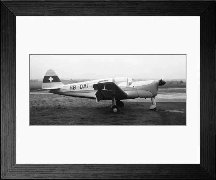 Framed Print : Nord - SNCAN 1203 Norecrin III HB-DAI Framed Print : Nord - SNCAN 1203 Norecrin III HB-DAI