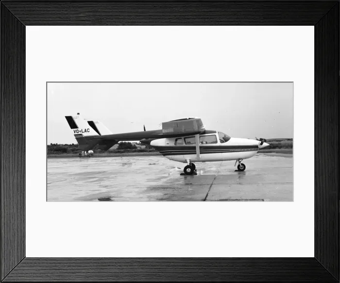 Framed Print : Cessna 337 Super Skymaster VQ-LAC Framed Print : Cessna 337 Super Skymaster VQ-LAC