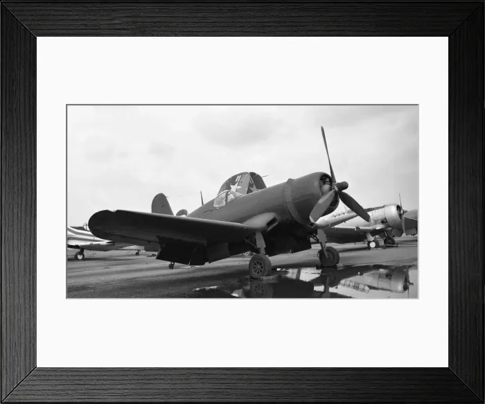Framed Print : Goodyear FG-1D Corsair N63384 Framed Print : Goodyear FG-1D Corsair N63384