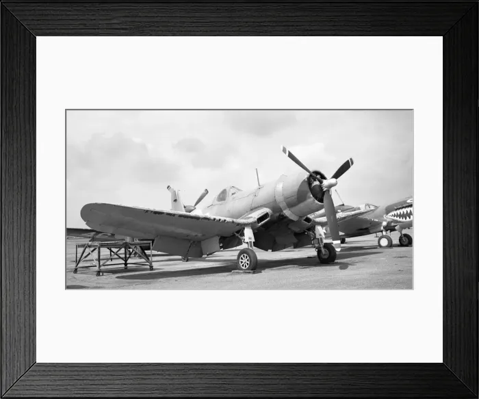 Framed Print : Goodyear FG-1D Corsair N63385 Framed Print : Goodyear FG-1D Corsair N63385