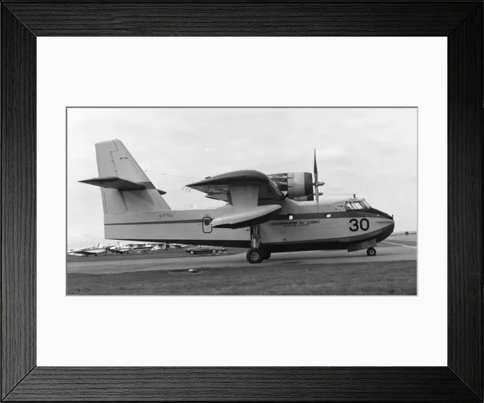 Framed Print : Canadair CL-215 C-FTXJ Framed Print : Canadair CL-215 C-FTXJ
