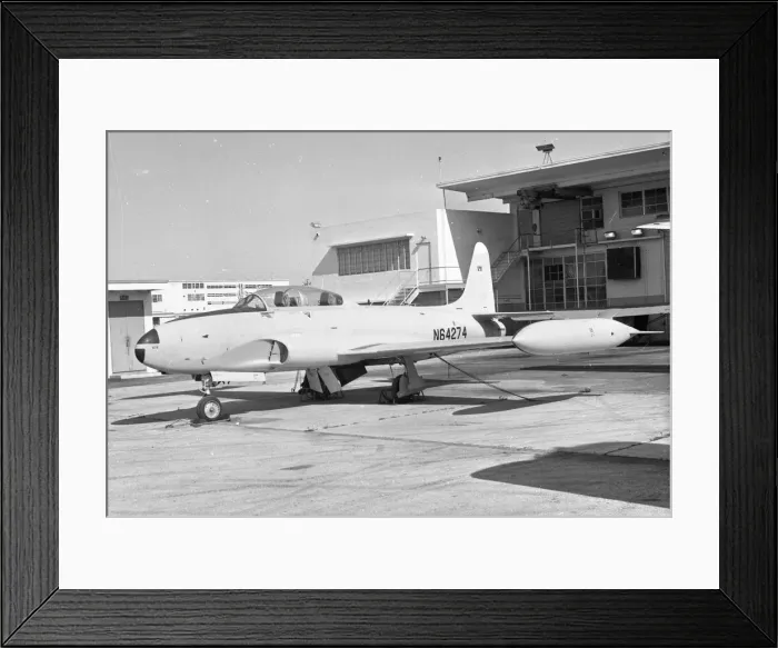 Framed Print : Lockheed T-33A-5-LO N64274 Framed Print : Lockheed T-33A-5-LO N64274