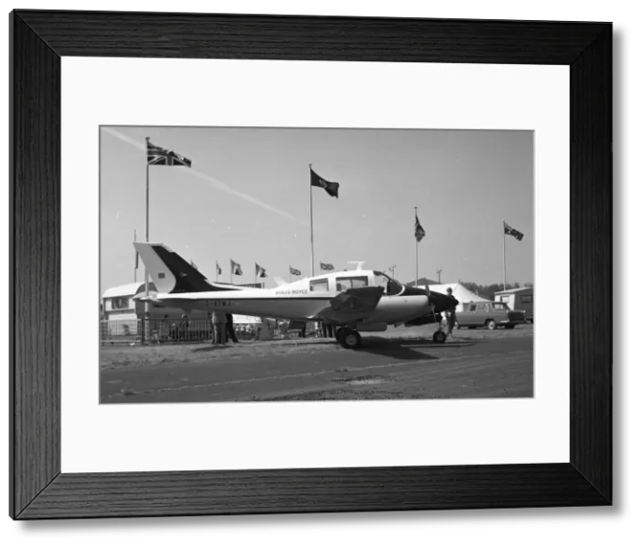 Framed Print : Beagle B. 206 series 1 G-ASWJ Framed Print : Beagle B. 206 series 1 G-ASWJ