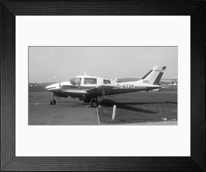 Framed Print : Beagle B. 206S series 2 G-ATZP Framed Print : Beagle B. 206S series 2 G-ATZP
