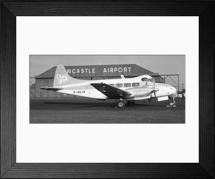 Framed Print : de Havilland DH. 104 Dove 8 G-ARJB Framed Print : de Havilland DH. 104 Dove 8 G-ARJB
