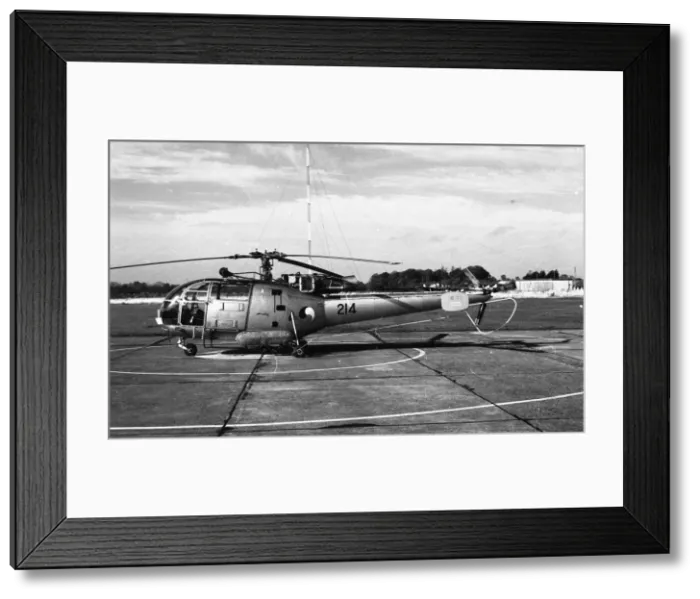 Framed Print : Sud-Aviation Alouette III 214 Framed Print : Sud-Aviation Alouette III 214