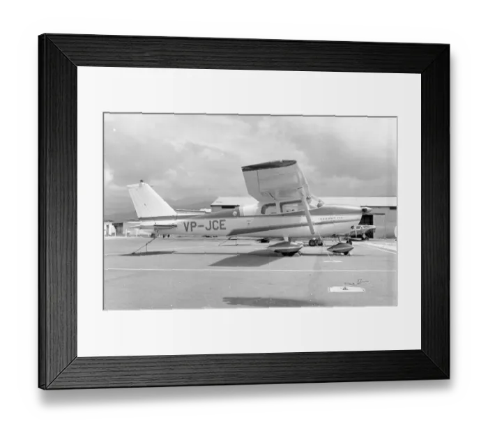 Framed Print : Cessna 172 VP-JCE Framed Print : Cessna 172 VP-JCE