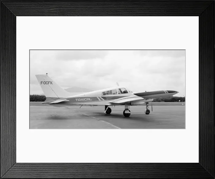 Framed Print : Cessna 310P F-OCFK Framed Print : Cessna 310P F-OCFK