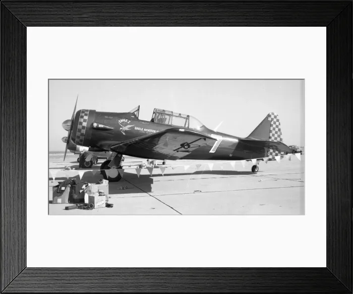 Framed Print : North American SNJ-6 N611F Framed Print : North American SNJ-6 N611F