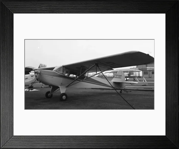 Framed Print : Taylorcraft 19 CF-HIR Framed Print : Taylorcraft 19 CF-HIR
