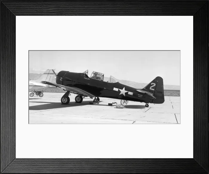 Framed Print : North American Harvard II N9789Z Framed Print : North American Harvard II N9789Z