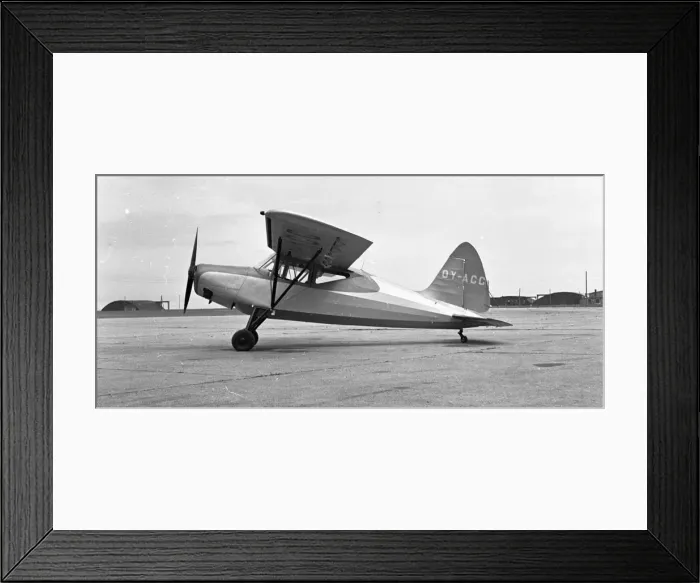 Framed Print : SAI KZ VII Laerke OY-ACC Framed Print : SAI KZ VII Laerke OY-ACC
