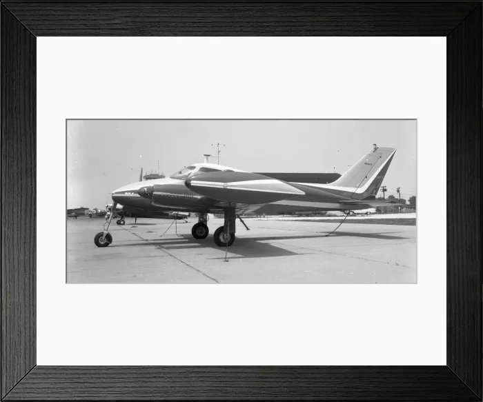 Framed Print : Cessna 310D N6844T Framed Print : Cessna 310D N6844T