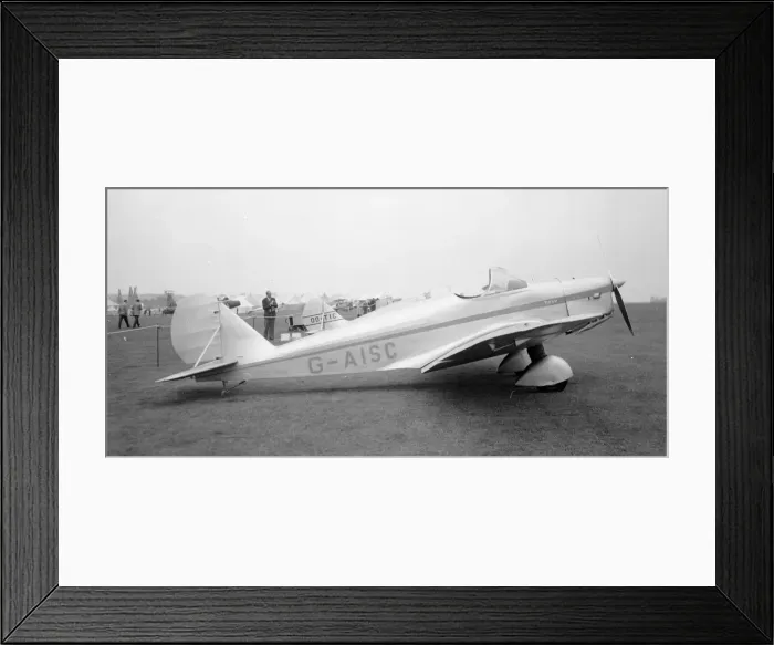 Framed Print : Tipsy Trainer 1 G-AISC Framed Print : Tipsy Trainer 1 G-AISC