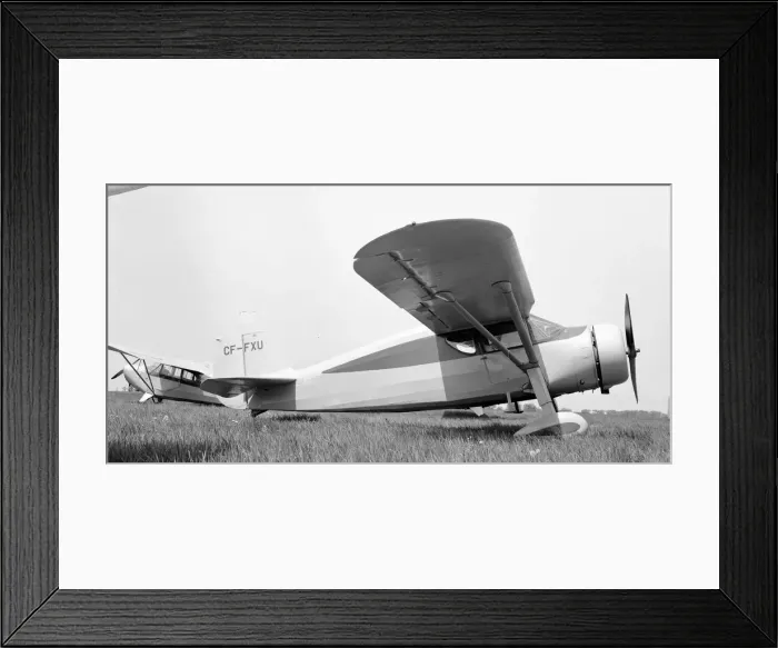 Framed Print : Fairchild 24W Argus CF-FXU Framed Print : Fairchild 24W Argus CF-FXU