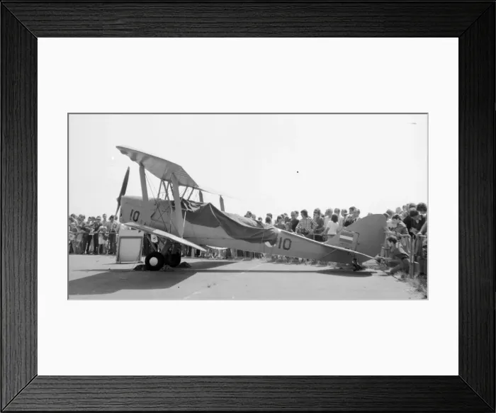 Framed Print : de Havilland DH. 82a Tiger Moth A-10 Framed Print : de Havilland DH. 82a Tiger Moth A-10