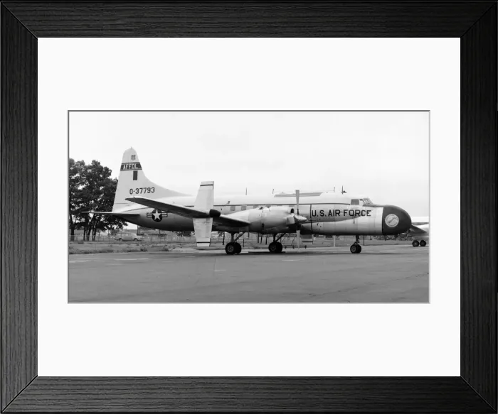 Framed Print : Convair C-131B Samaritan O-53-7793 Framed Print : Convair C-131B Samaritan O-53-7793