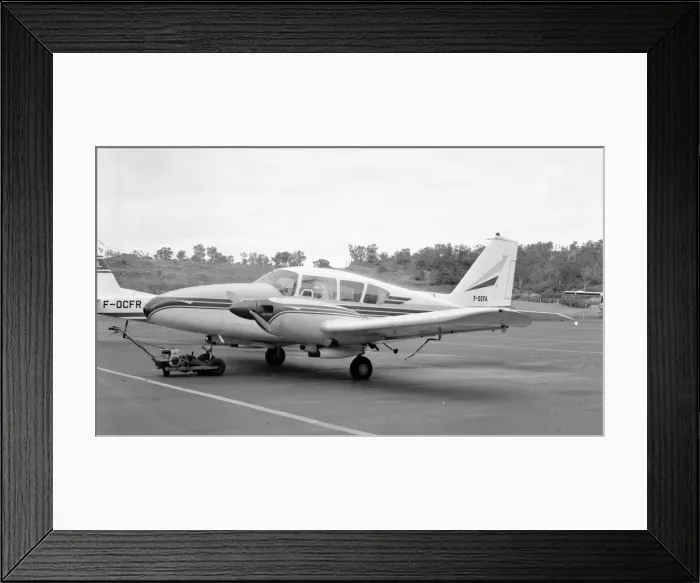 Framed Print : Piper Aztec F-OCFA Framed Print : Piper Aztec F-OCFA