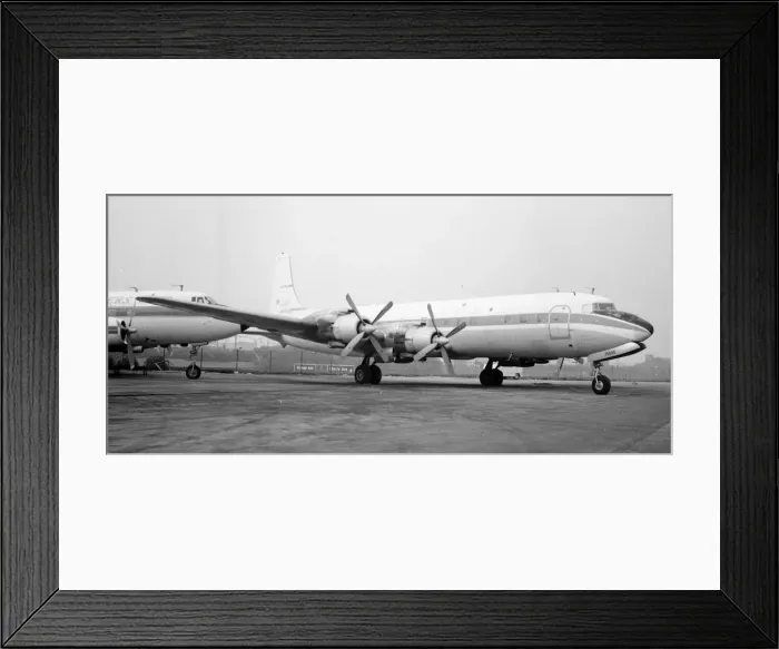 Framed Print : Douglas DC-7C N75000 Framed Print : Douglas DC-7C N75000