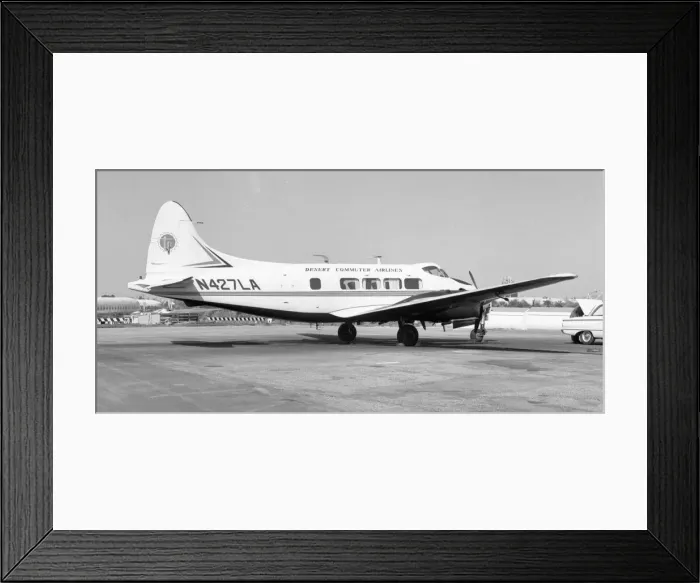 Framed Print : de Havilland DH. 104 Dove 6BA N427LA Framed Print : de Havilland DH. 104 Dove 6BA N427LA