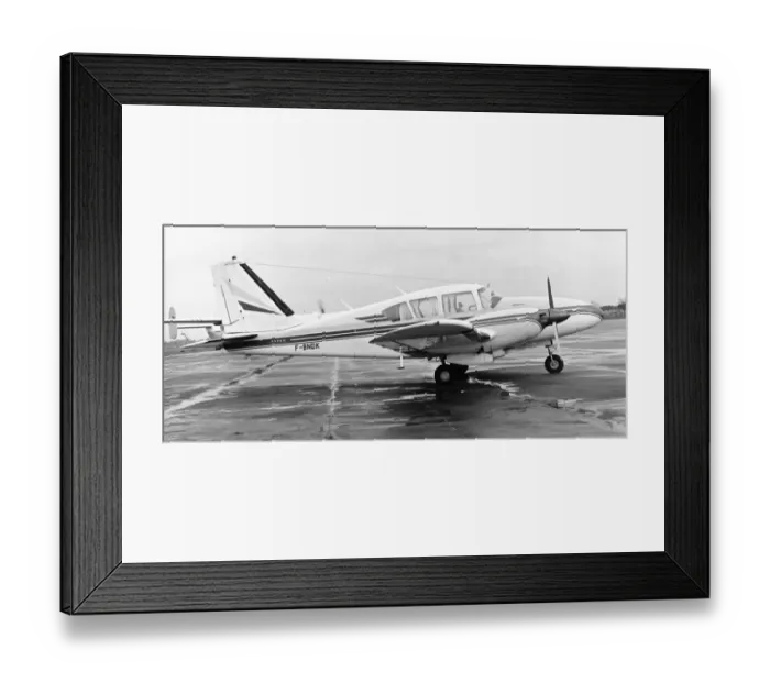 Framed Print : Piper Aztec F-BNDK Framed Print : Piper Aztec F-BNDK