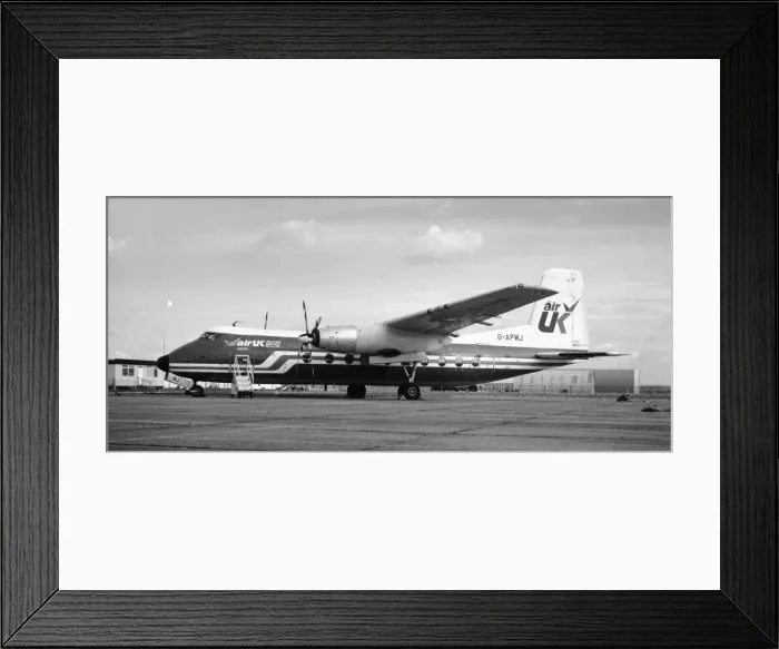 Framed Print : Handley Page HPR. 7 Herald 201 G-APWJ Framed Print : Handley Page HPR. 7 Herald 201 G-APWJ