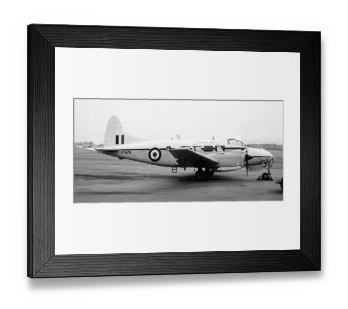 Framed Print : Royal Air Force de Havilland DH. 104 Devon C. 2 VP976 Framed Print : Royal Air Force de Havilland DH. 104 Devon C. 2 VP976