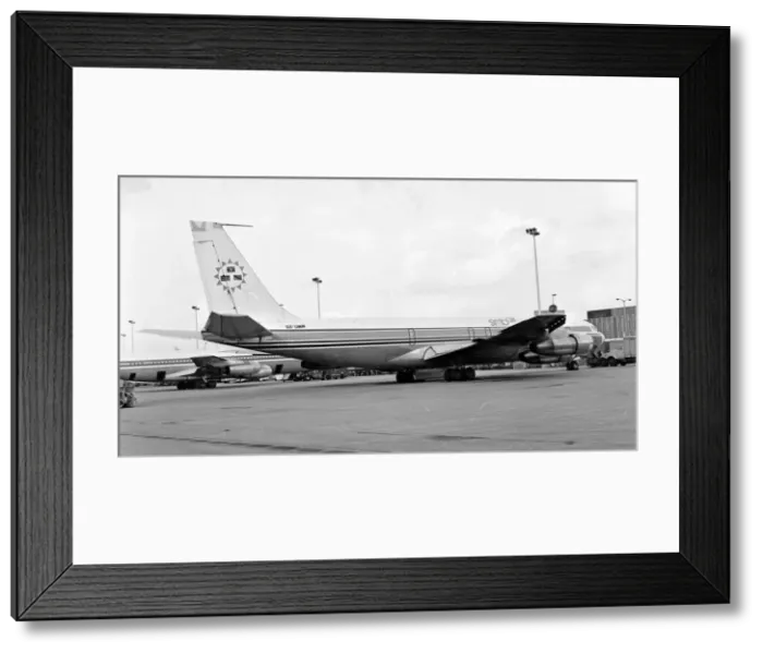 Framed Print : Boeing 707-320F 5X-UWM Framed Print : Boeing 707-320F 5X-UWM