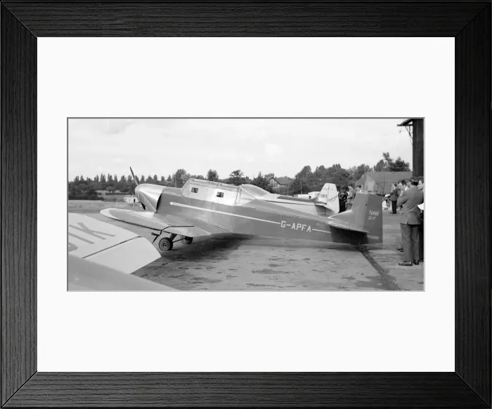 Framed Print : Druine D. 11 Turbi Sport G-APFA Framed Print : Druine D. 11 Turbi Sport G-APFA