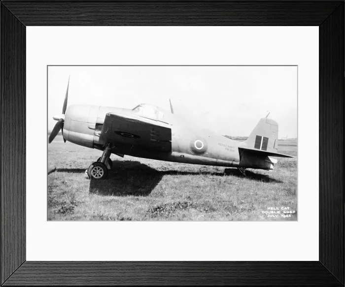 Framed Print : Fleet Air Arm - Grumman Hellcat I - FN322 Framed Print : Fleet Air Arm - Grumman Hellcat I - FN322