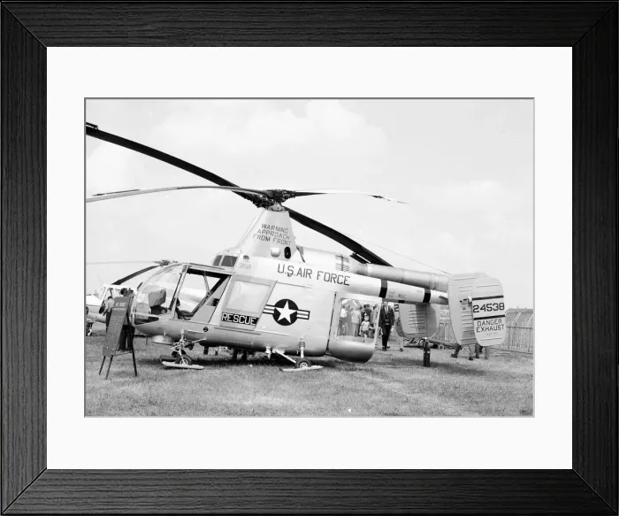 Framed Print : A USAF Kaman HH-43F Huskie Framed Print : A USAF Kaman HH-43F Huskie