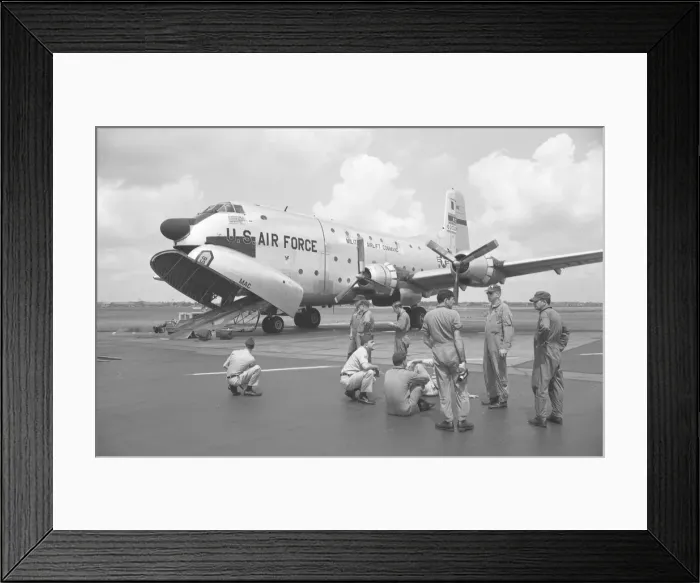 Framed Print : Douglas C-124C Globemaster II 50-21056 Framed Print : Douglas C-124C Globemaster II 50-21056