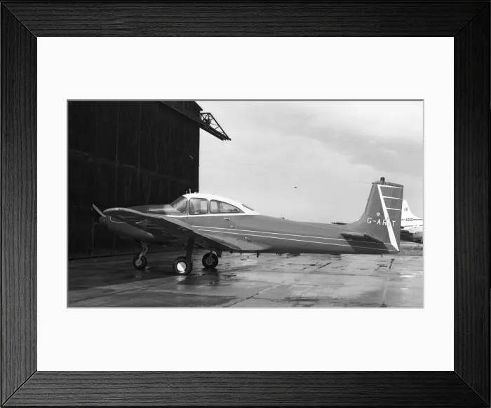 Framed Print : Temco D-16 Twin-Navion G-ARIT Framed Print : Temco D-16 Twin-Navion G-ARIT