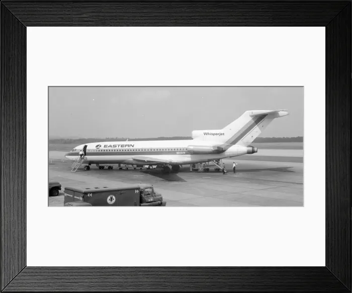 Framed Print : Boeing 727-25 N8122N Framed Print : Boeing 727-25 N8122N