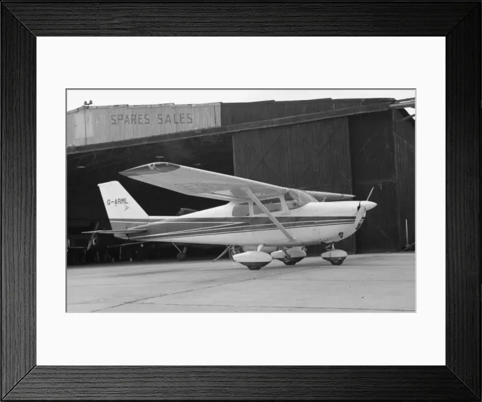 Framed Print : Cessna 175 G-ARML Framed Print : Cessna 175 G-ARML