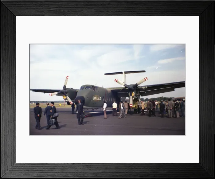Framed Print : de Havilland Canada DHC-5D Buffalo C-GBUF Framed Print : de Havilland Canada DHC-5D Buffalo C-GBUF
