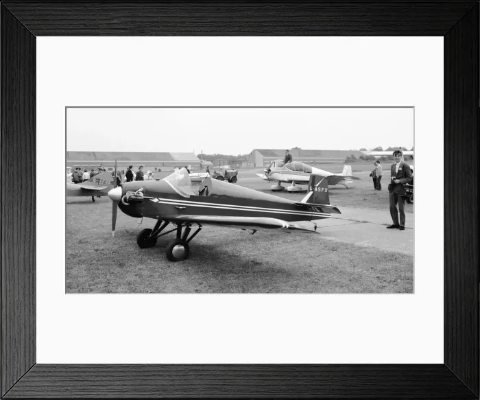 Framed Print : Druine D. 31 Turbulent G-ASFX Framed Print : Druine D. 31 Turbulent G-ASFX