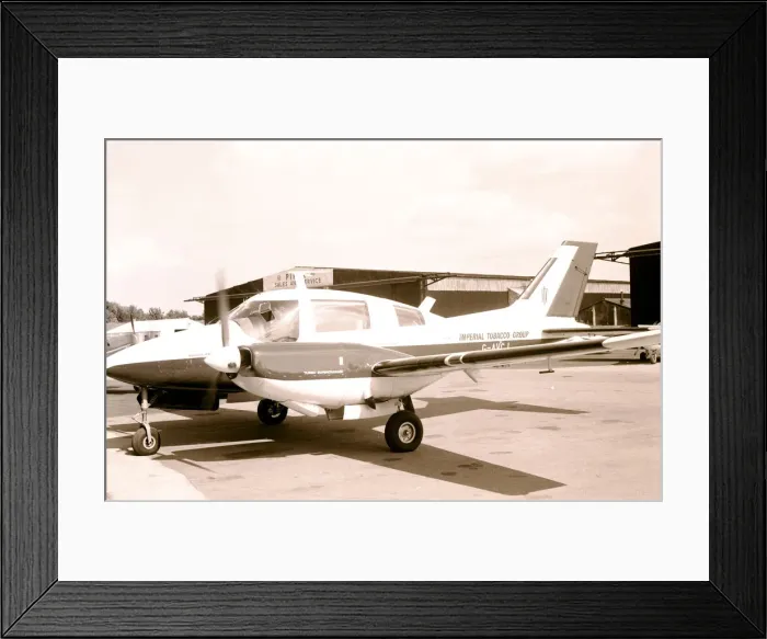 Framed Print : Beagle B. 206 series 2 - G-AVCJ Framed Print : Beagle B. 206 series 2 - G-AVCJ