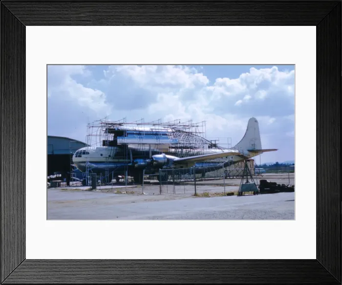 Framed Print : Pregnant Guppy N1024V under construction Framed Print : Pregnant Guppy N1024V under construction