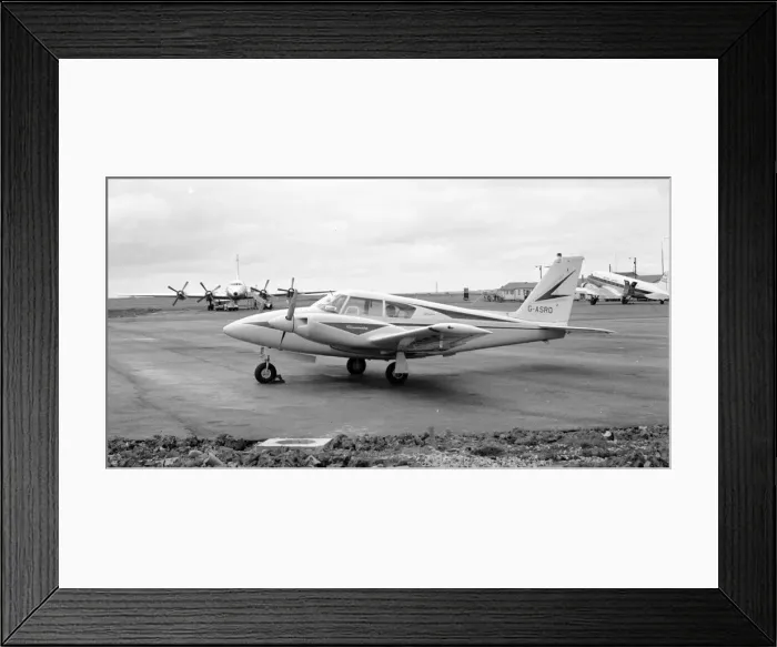 Framed Print : Piper PA-30 Twin Commanche - G-ASRO Framed Print : Piper PA-30 Twin Commanche - G-ASRO