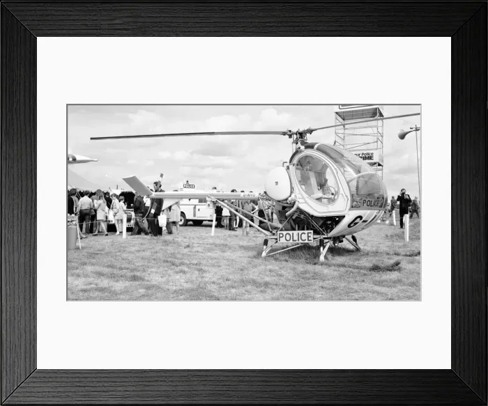 Framed Print : Hughes 269B - G-AVVS Framed Print : Hughes 269B - G-AVVS