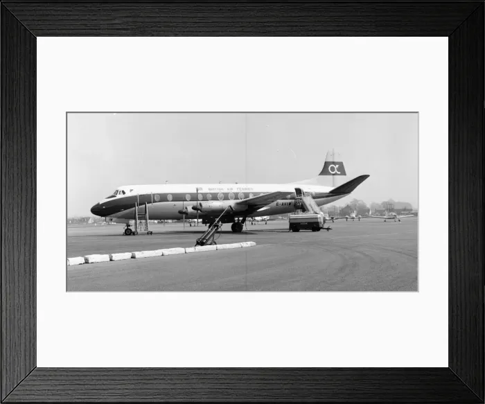 Framed Print : BAR (British Air Ferries) Vickers Viscount 812 C-N 358 Framed Print : BAR (British Air Ferries) Vickers Viscount 812 C-N 358
