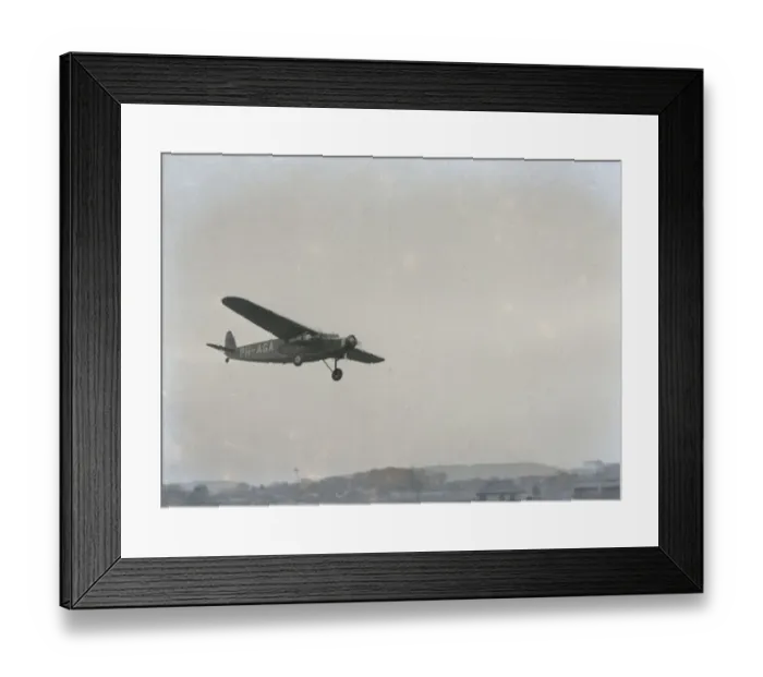 Framed Print : Croydon Airport - Fokker F. IX PH-AGA Framed Print : Croydon Airport - Fokker F. IX PH-AGA