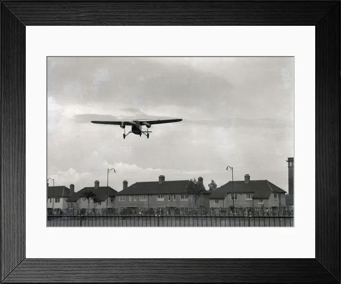 Framed Print : Croydon Airport - Fokker F. XII PH-AIJ Framed Print : Croydon Airport - Fokker F. XII PH-AIJ