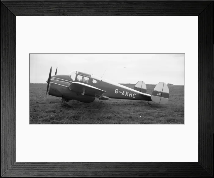 Framed Print : Miles M. 65 Gemini 3A G-AKHC Framed Print : Miles M. 65 Gemini 3A G-AKHC
