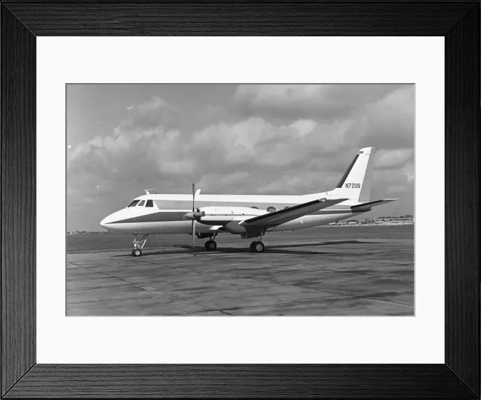 Framed Print : Grumman G-159 Gulfstream I N720G Framed Print : Grumman G-159 Gulfstream I N720G