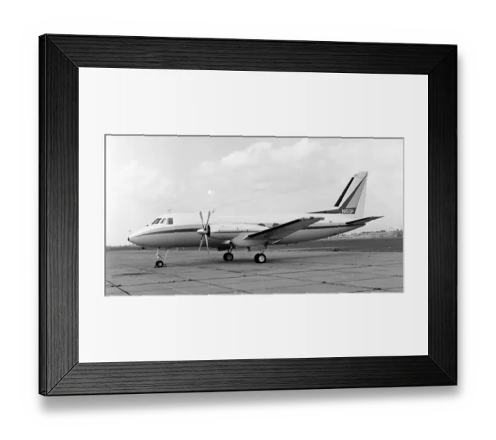 Framed Print : Grumman G-159 Gulfstream I N15GP Framed Print : Grumman G-159 Gulfstream I N15GP