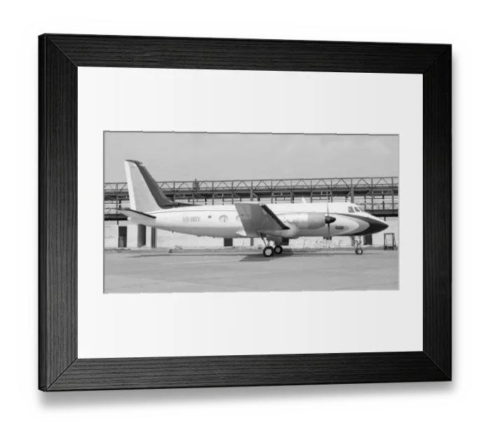 Framed Print : Grumman G-159 Gulfstream I VR-BBY Framed Print : Grumman G-159 Gulfstream I VR-BBY